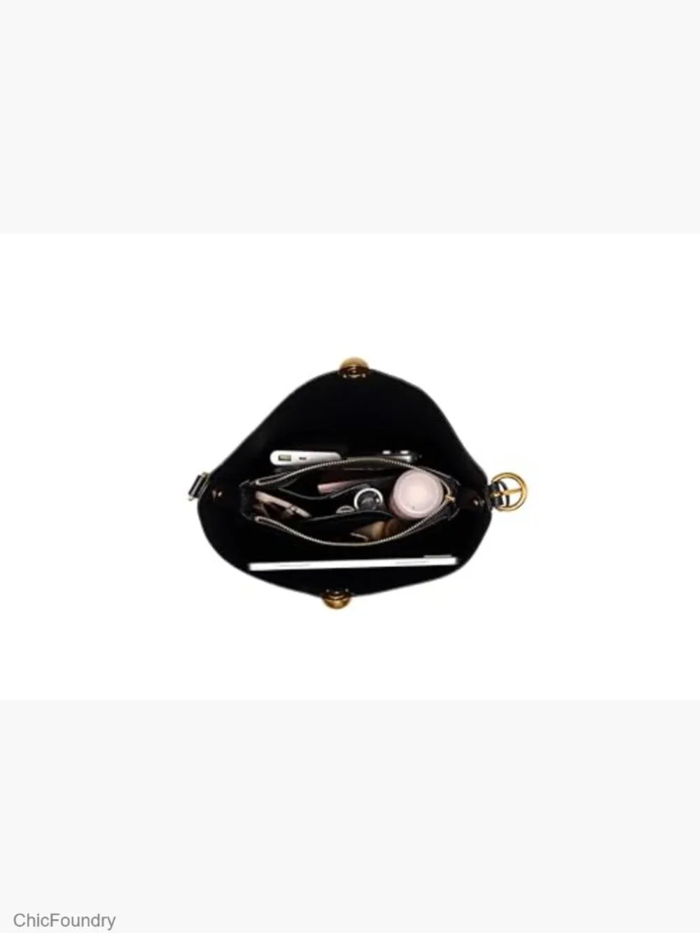 PU Leather Bucket Tote Satchel Hobo Crossbody Purse Shoulder Bag